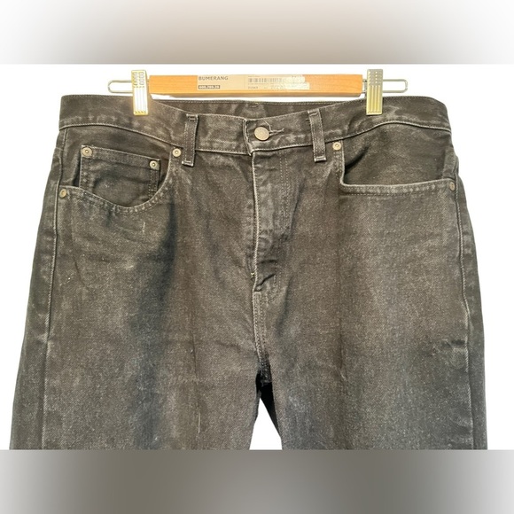 😎👖JEANS Relaxed Fit Black Size 34 x 30 - Picture 1 of 6
